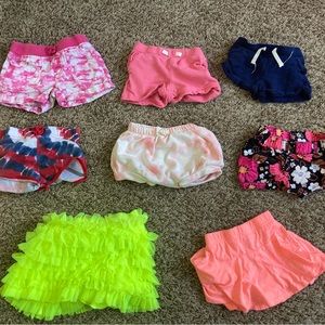 Girls 2T shorts and skirts bundle